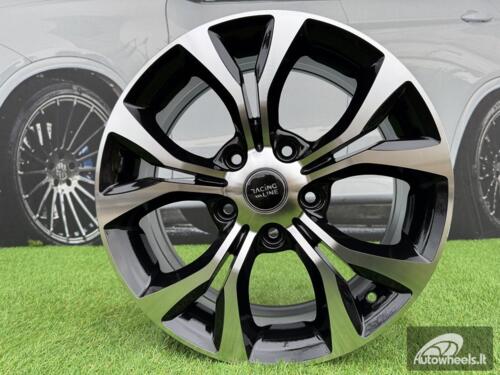 Ratlankis R17x6.5  5X127  ET  40  71.5  B1270  Black Polished (MB)  For CHRYS  (Z2)