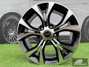 Ratlankis R17x6.5  5X127  ET  40  71.5  B1270  Black Polished (MB)  For CHRYS  (Z2)