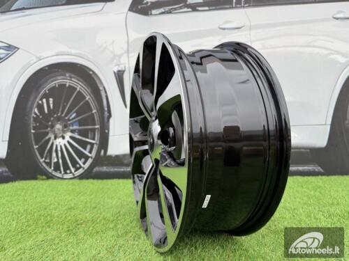 Ratlankis R17x6.5  5X127  ET  40  71.5  B1270  Black Polished (MB)  For CHRYS  (Z6)