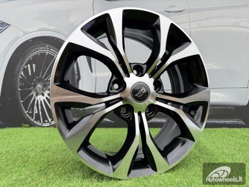 Ratlankis R17x6.5  5X127  ET  40  71.5  B1270  Black Polished (MB)  For CHRYS  (Z6)