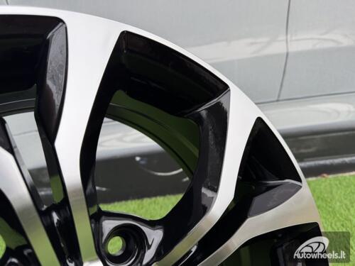 Ratlankis R17x6.5  5X127  ET  40  71.5  B1270  Black Polished (MB)  For CHRYS  (Z6)