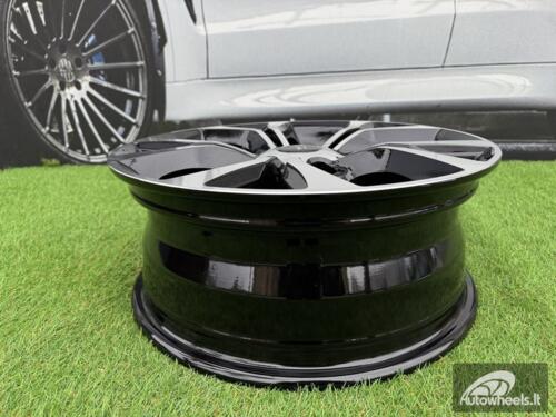 Ratlankis R17x6.5  5X127  ET  40  71.5  B1270  Black Polished (MB)  For CHRYS  (Z6)