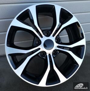 Ratlankis R17x6.5  5X127  ET  40  71.5  B1270  Black Polished (MB)  For CHRYS  (Z6)