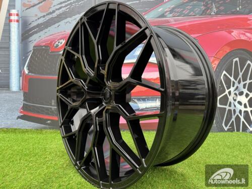 Ratlankis R23x10.5  5X130  ET  45  84.1  B1604  Black (BL)  For RACIN  (P2)  (STYLE VOSSEN)