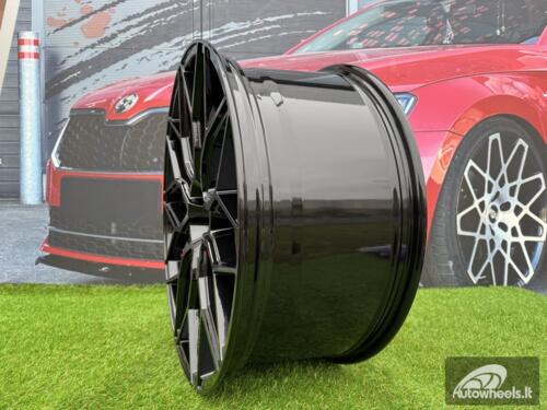 Ratlankis R23x10.5  5X130  ET  45  84.1  B1604  Black (BL)  For RACIN  (P2)  (STYLE VOSSEN)