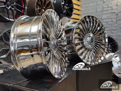 Ratlankis S/E/C Class Maybach Style 20X8.5J 5X112 ET43 66.6 Chrome