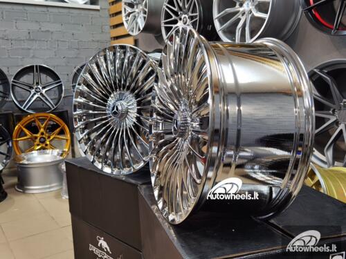 Ratlankis S/E/C Class Maybach Style 20X8.5J 5X112 ET43 66.6 Chrome