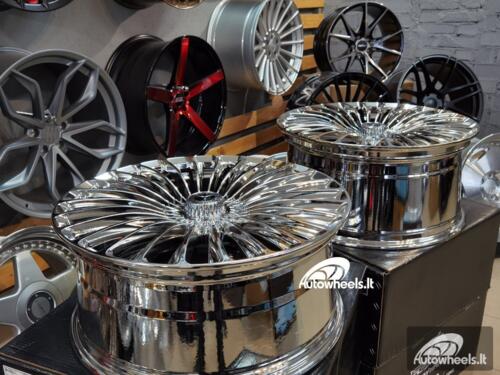 Ratlankis S/E/C Class Maybach Style 20X8.5J 5X112 ET43 66.6 Chrome