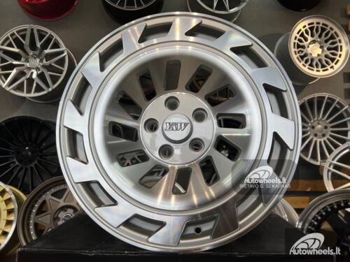 Ratlankis Domani Rotiform style 17X8J 5X112 ET30 73.1 BF Silver