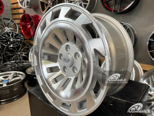 Ratlankis Domani Rotiform style 17X8J 5X112 ET30 73.1 BF Silver