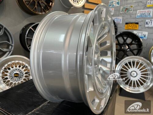 Ratlankis Domani Rotiform style 17X8J 5X112 ET30 73.1 BF Silver