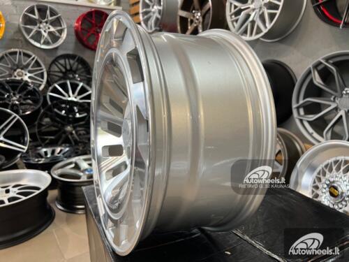 Ratlankis Domani Rotiform style 17X8J 5X112 ET30 73.1 BF Silver