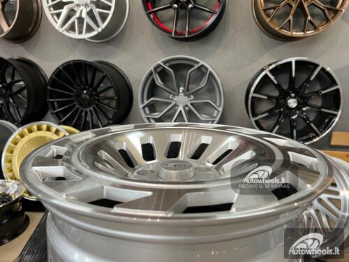 Ratlankis Domani Rotiform style 17X8J 5X112 ET30 73.1 BF Silver