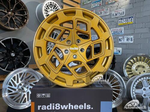 Ratlankis Radi8 R8CM9 19X8.5J 5X112 ET42 66.6  Gold