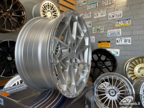 Ratlankis Radi8 R8HS9 18X8.5J 5X112 ET42 66.6 Silver machined