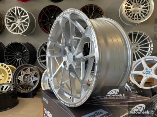 Ratlankis Radi8 R8HS9 18X8.5J 5X112 ET42 66.6 Silver machined