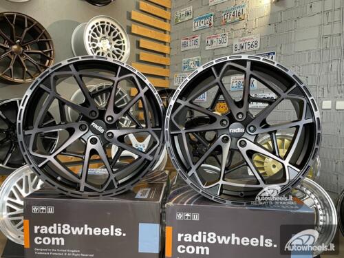 Ratlankis Radi8 R8HS9 20X8.5J 5X112 ET38 72.6 Dark mist