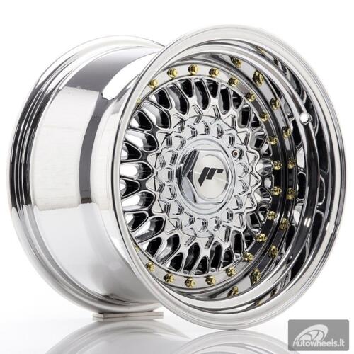 JR Wheels JR9 15x9 ET10 4x100/108 Chrome