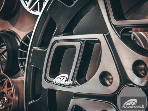 Ratlankis Radi8 R8CM9 19X9.5J 5X120 ET35 72.56 Matt black with face and lip machined