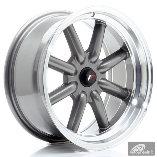 JR Wheels JR19 17x8 ET0 BLANK Gun Metal