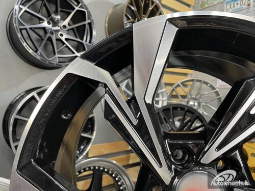 Ratlankis R18x8  5X112  ET  45  66.5  B5893  (IN5534)  Black Polished (MB)  For AUD  (Z5+K8)