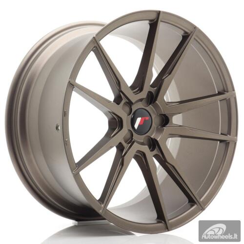 JR Wheels JR21 20x10 ET20-40 5H BLANK Matt Bronze