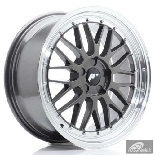 JR Wheels JR23 19x8,5 ET20-50 5H BLANK Hyper Gray w/Machined Lip