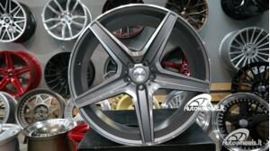 Ratlankis Mercedes GL/ML style 22X10J 5X112 ET50 66.6 Gunmetal with face machined