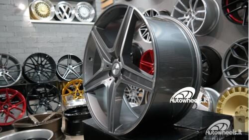 Ratlankis Mercedes GL/ML style 22X10J 5X112 ET50 66.6 Gunmetal with face machined