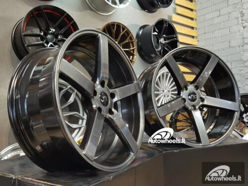 Ratlankis JNC CV3-R Style 20X8.5J 5X120 ET35 72.6 Hyper black