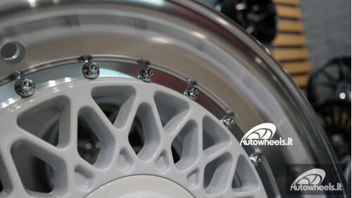 Ratlankis BBS RS-Style white 15X8J 4X100/4X114.3 ET20 73.1 White with machined lip