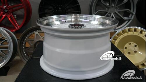 Ratlankis BBS RS-Style white 15X8J 4X100/4X114.3 ET20 73.1 White with machined lip