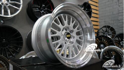 Ratlankis BBS SK-1 Style 15X8J 4X100/4X114.3 ET0 73.1 Hyper silver with polished lip