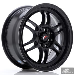 JR Wheels JR7 15x7 ET38 4x100/114 Matt Black