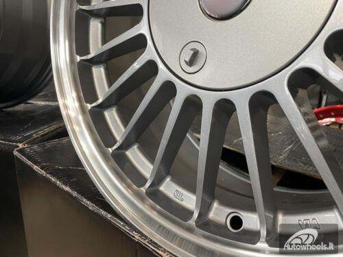 Ratlankis Alpina Classic 3 series styling 16X8J 4X100/4X114.3 ET15 73.1 Grey with polished lip