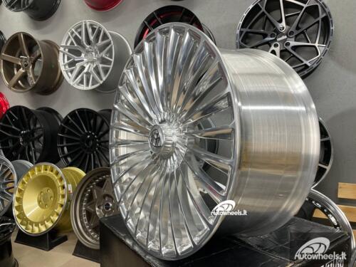 Ratlankis Forged Mercedes-Benz Maybach style 22X9J 5X112 ET30 66.6 Polished 