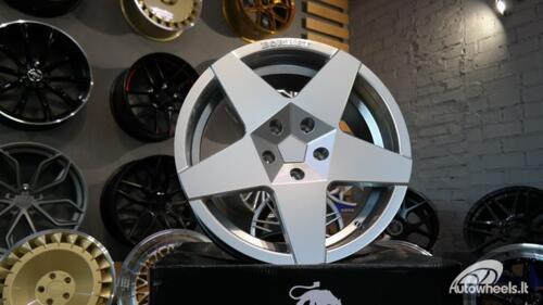 Ratlankis Star 17X8J 5X112 ET35 57.1 Hyper silver with milling