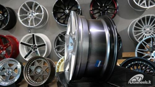 Ratlankis Star 17X8J 5X112 ET35 57.1 Hyper silver with milling
