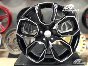 Ratlankis Skoda RS Larro 19X8.5J 5X112 ET45 57.1 Black polished