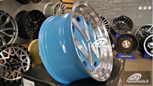 Ratlankis VW Classic Style 17X8J 5X100/5X112 ET20 73.1 Blue polished