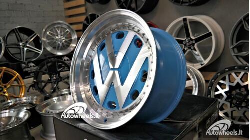 Ratlankis VW Classic Style 17X8J 5X100/5X112 ET20 73.1 Blue polished