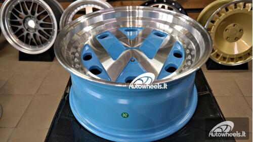 Ratlankis VW Classic Style 17X8J 5X100/5X112 ET20 73.1 Blue polished