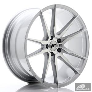 JR Wheels JR21 20x10 ET30 5x112 Silver Machined Face