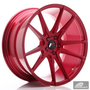 JR Wheels JR21 20x10 ET40 5x112 Platinum Red