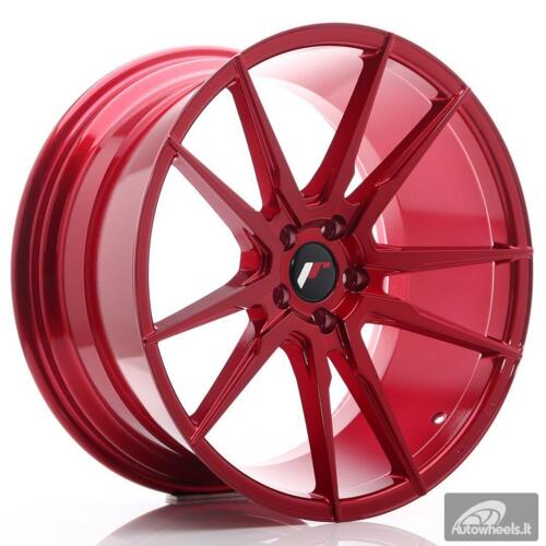 JR Wheels JR21 20x10 ET40 5x112 Platinum Red