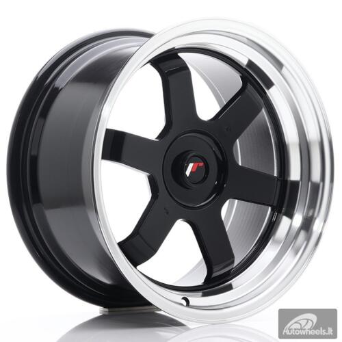 JR Wheels JR12 17x9 ET25 Blank Gloss Black