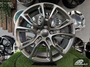 Ratlankis R20x9  5X127  ET  34  71.5  BK568  Hyper Black (HB)  For JEEP  (K4+P)
