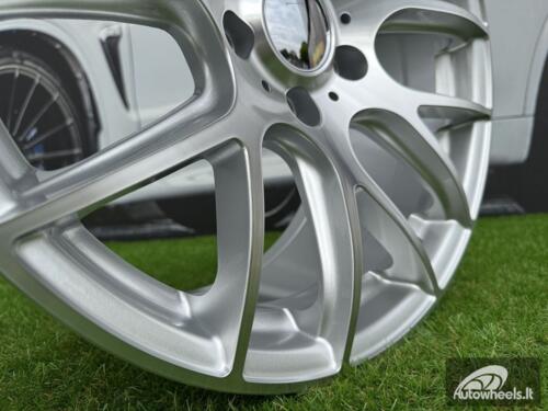 Ratlankis R18x9.5  5X120  ET  38  72.6  BK663  Polished Silver (MS)  For BMW  (P2+K2+P)  (Rear+Front)