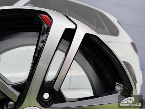 Ratlankis R15x6.5  4X108  ET  25  65.1  A5017  (BK5447)  Black Polished (MB)  For CITRO  (L2+R)