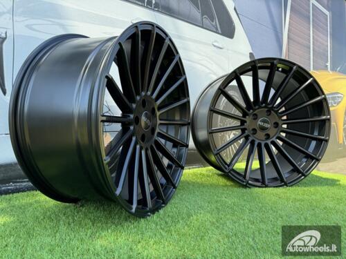 Ratlankis R23x10.5  5X130  ET  40  84.1  A1227  (HX010)  Black Half Matt (BLHM)  For HAXER  (P2)  (G Class)